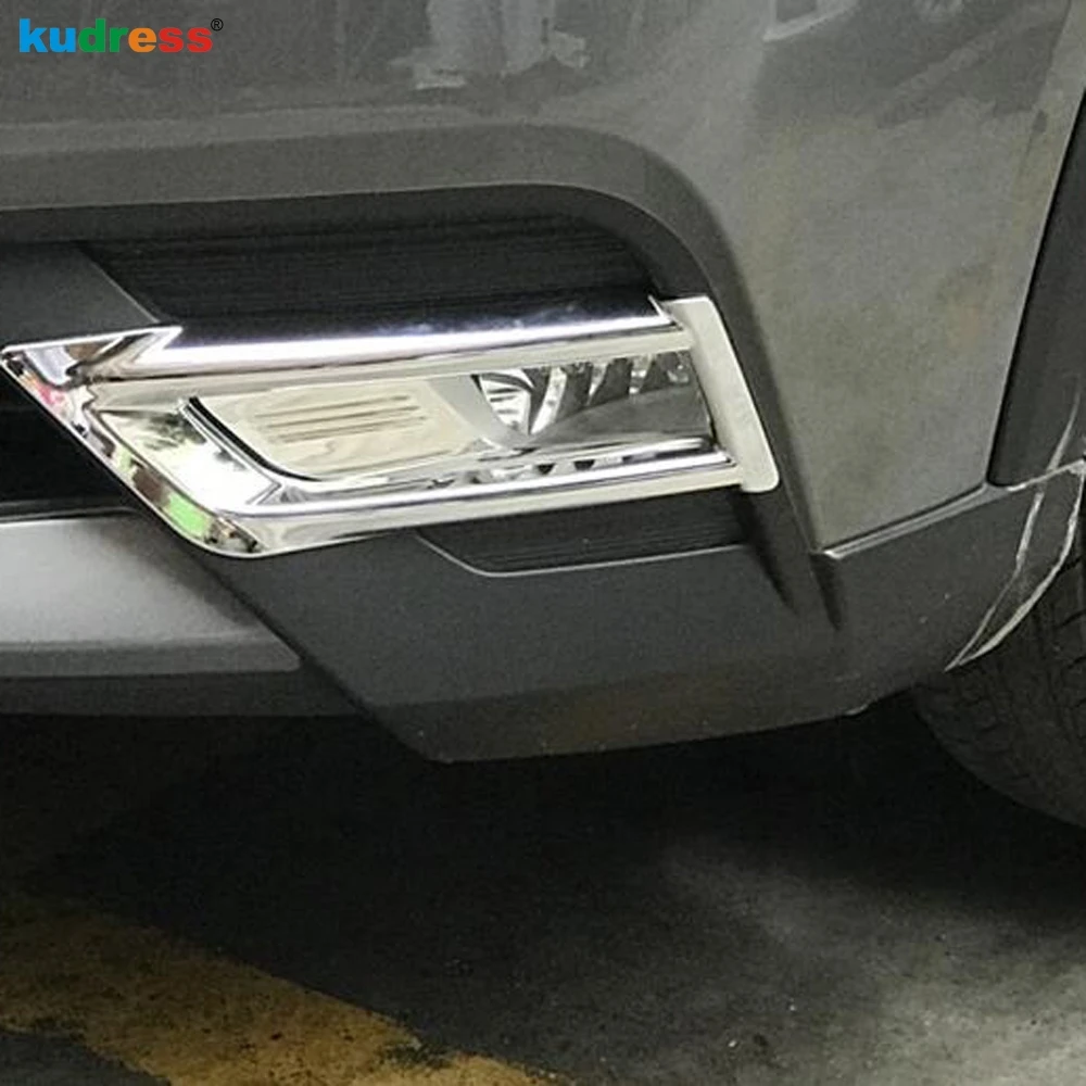 Накладки на передние противотуманные фары для Nissan Kicks 2016 2017 2018 2019|fog light cover|abs