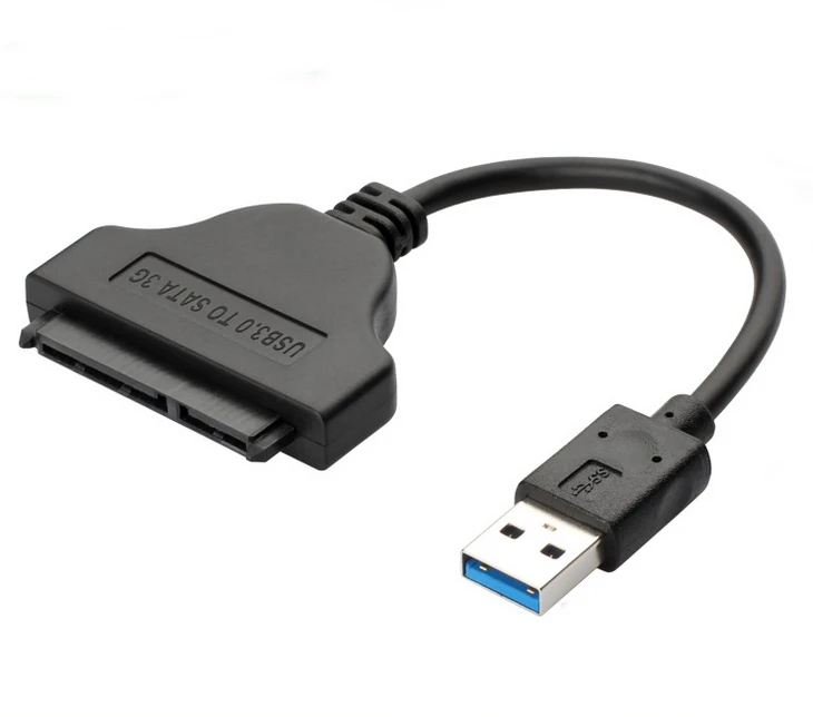 Высокоскоростной адаптер USB 3 0 на SATA 22 контактный кабель для жесткого диска 2 5 SSD 100