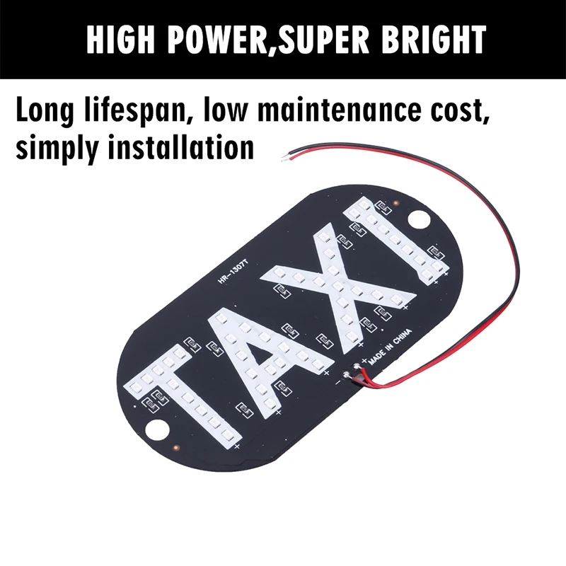 1 шт. светодиодный светильник такси для автомобиля ветровое стекло кабина