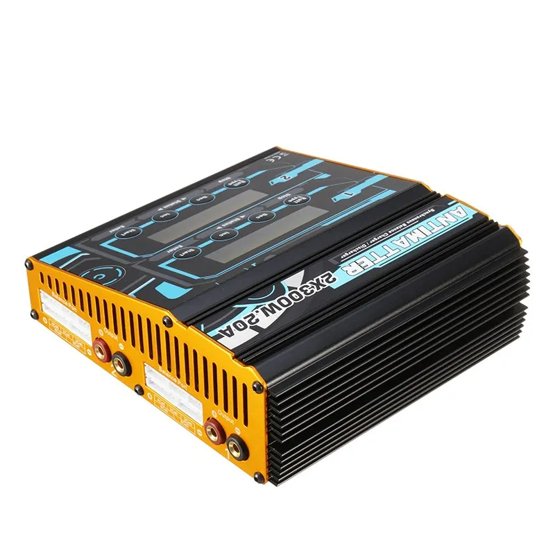 Charsoon антиматерии 2x300 Вт 20A lipo Батарея баланс Зарядное устройство dis для модели RC