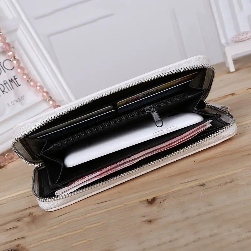 Новинка 18 летний кошелек с простым рисунком Женский чехол для телефона