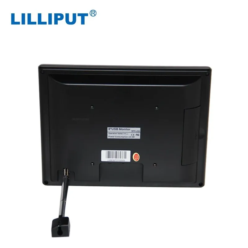 8 дюймовый TFT ЖК монитор с питанием от USB Lilliput не вход VGA только стандартный МОНИТОР