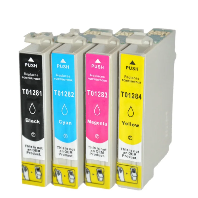 Vilaxh T1281 T1284 совместимые чернильные картриджи для принтера Epson Stylus sx125 sx130 sx230 sx235w