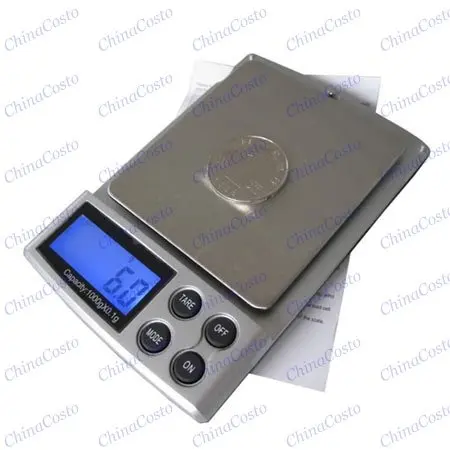 Новое поступление розничная 1000 г х 0.1 жк карманные электронные весы цифровые