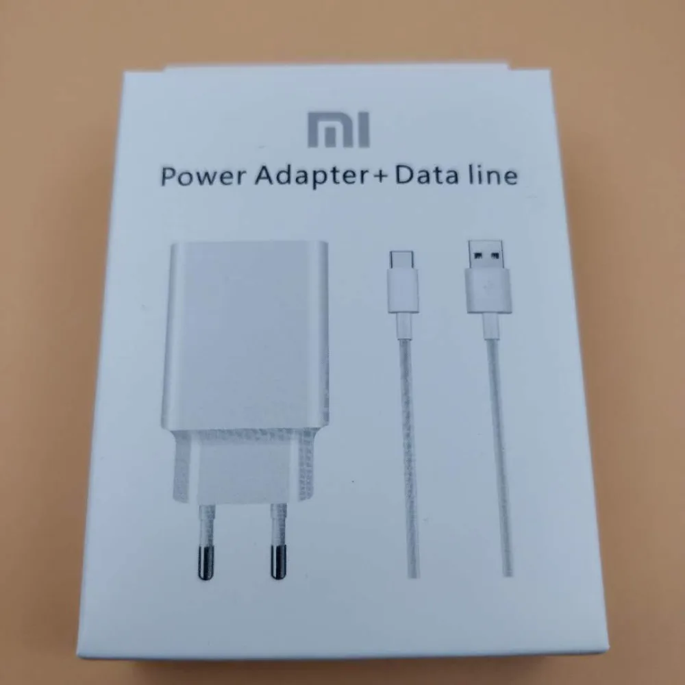 Оригинальный XIAOMI быстрое зарядное устройство 12 В 1.5A QC3.0 адаптер TYPE C кабель для