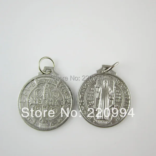 100 шт благословений Святого Бенедикта Юбилейная медаль без прыжка кольцо в