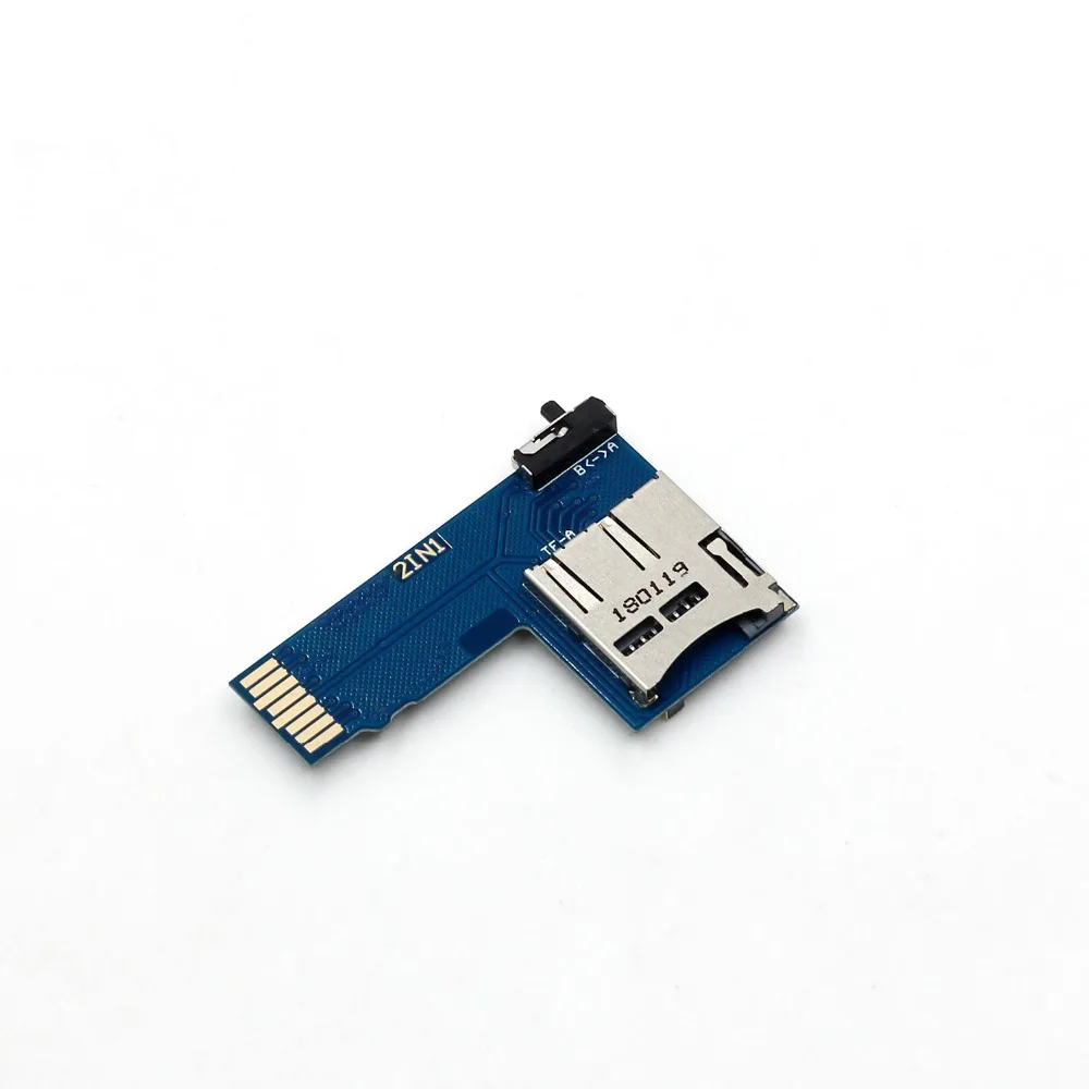 Raspberry Pi 3 Двойная система двойной адаптер карты TF плата памяти | 2 в 1 Micro SD для Zero