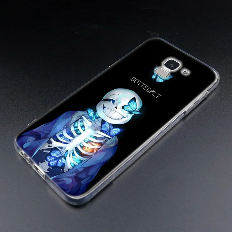 Лидер продаж мягкий силиконовый чехол Undertale Sans для Samsung Galaxy J2Pro J4 J6 J8 2018 J3 J5 J7 2016 2017EU