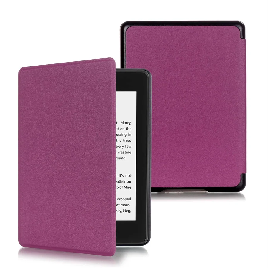 Фиолетовый Магнитный смарт-чехол для Amazon, Kindle Paperwhite, чехол для Kindle Paperwhite 4, чехол 10го поколения - Цвет: Фиолетовый