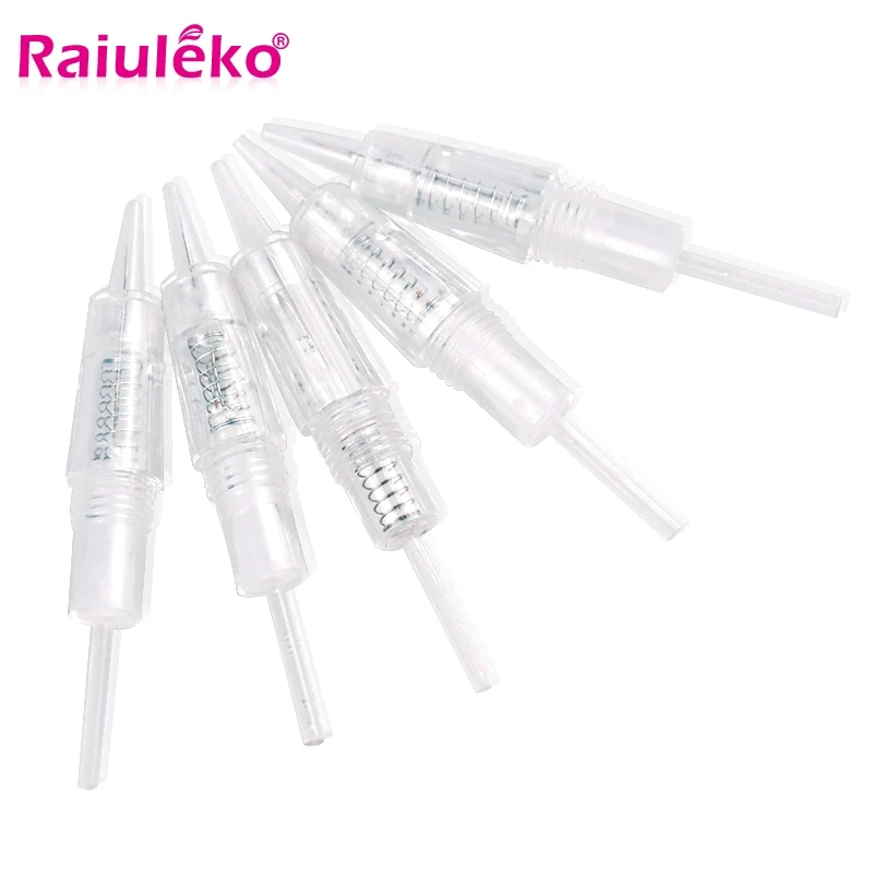 

50/100 шт., иглы для перманентного макияжа R1/R1 Blunt/R2/R3/R5/R7/F3/F5/F7