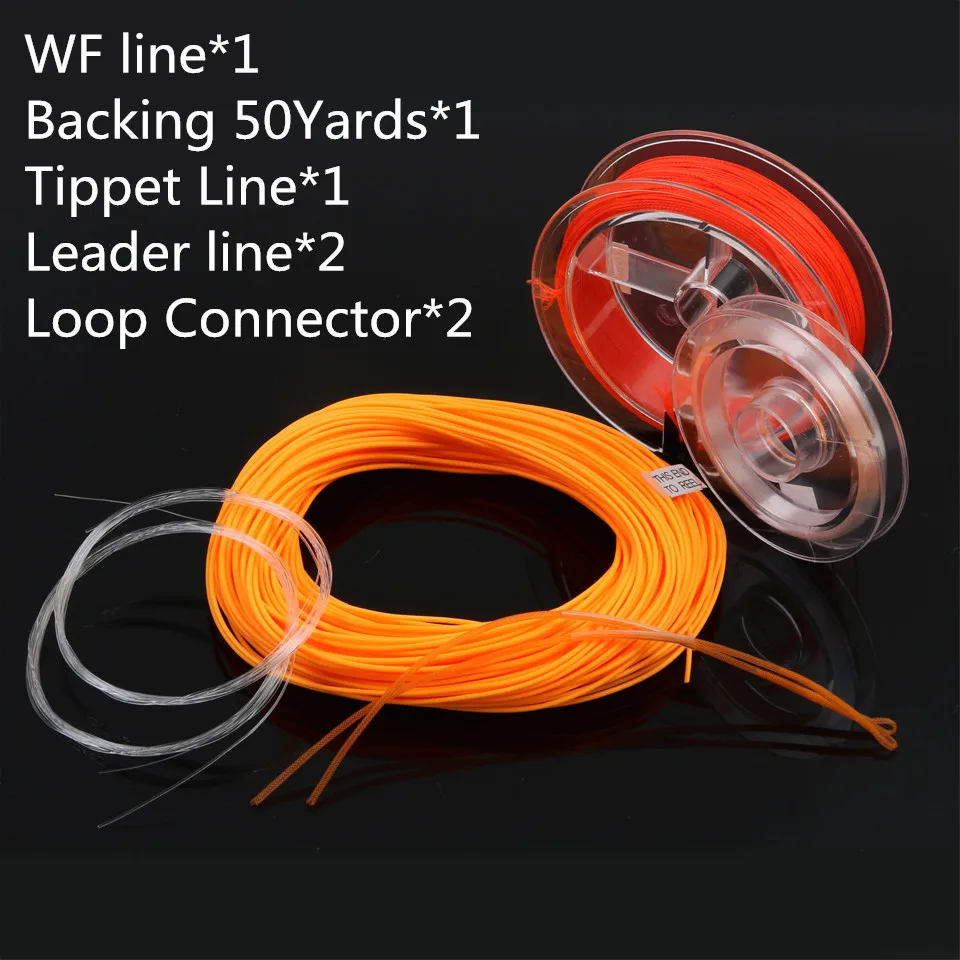 Комбинированная нахлыстовая леска Maximumcatch 2wt/3wt/4wt/5wt/6wt/7wt/8wt футов (основная