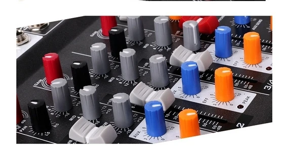 4 канала F4 смеситель для стадия главная караоке DJ 48 В фантомного питания USB эхо voic