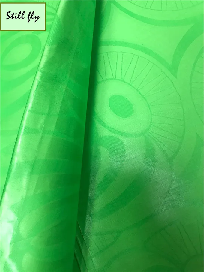 Фиолетовая африканская парчовая ткань bazin Высококачественная жаккардовая из