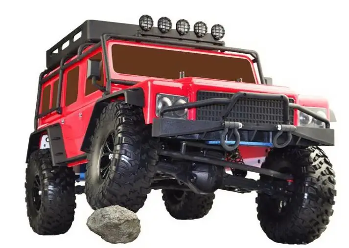 Радиоуправляемый контроллер 1/10 Demon Wrangler JK JEEP 4x4 полный жесткий корпус VS TRAAXAS JKMAX