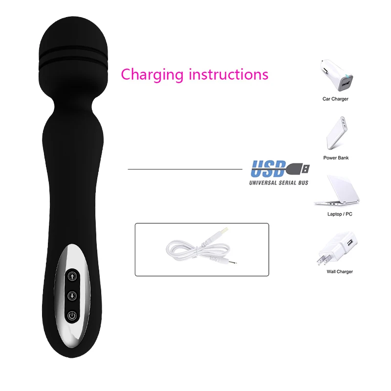 Вибратор AV-Stick массажер волшебной палочки Женский Стимулятор клитора для