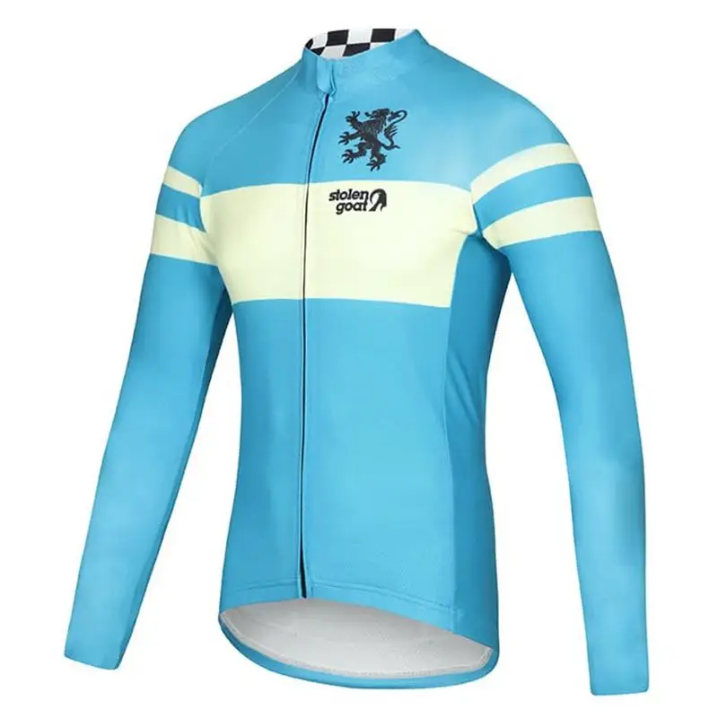 2 Новая одежда с длинным рукавом Orkaan на каждый день LS Jersey мужская синяя велосипедная Джерси bretelle ciclismo для мужчин MTB дорожный велосипед гоночная одежда - Цвет: 2