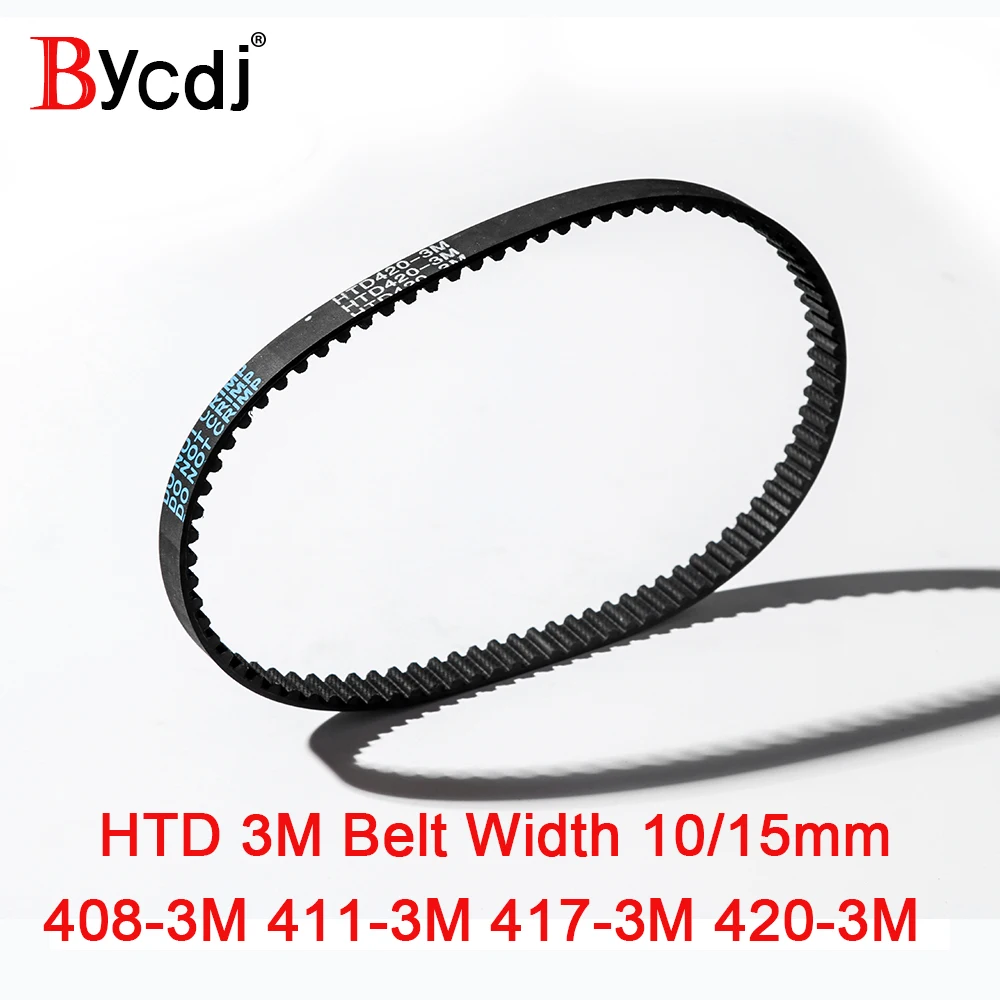 Зубчатый ремень Arc HTD 3M C = 408 411 417 420 ширина 6 25 мм Teeth136 137 139 HTD3M синхронный шкив 140 3 м