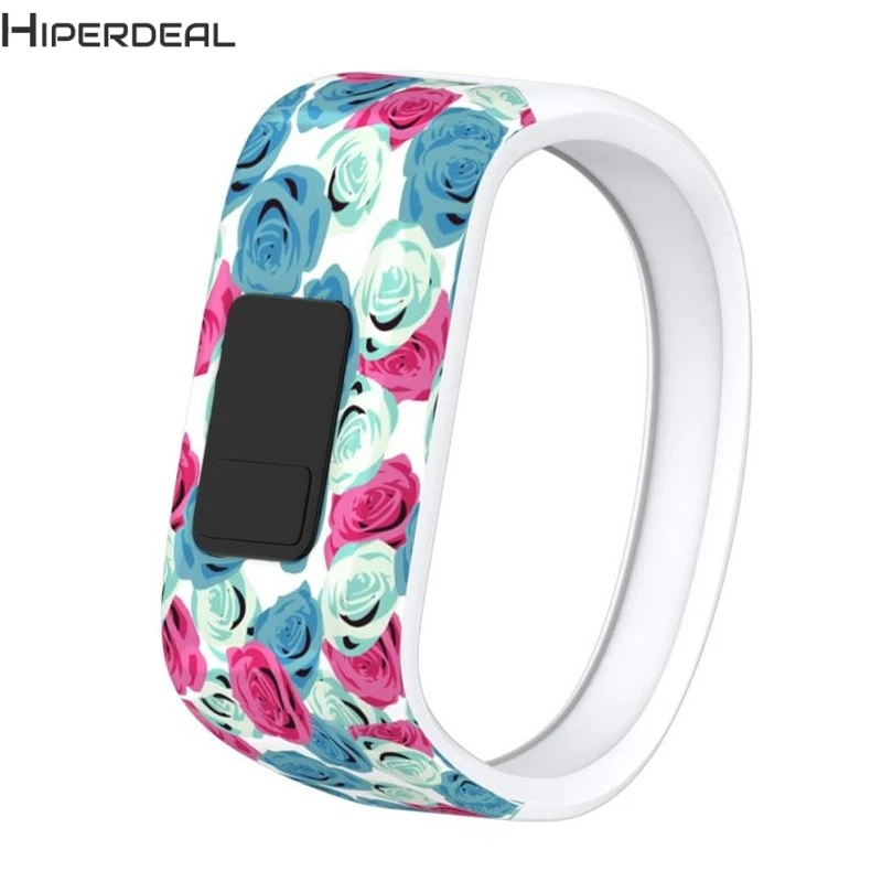 HIPERDEAL новый большой сменный силиконовый ремешок для наручных часов Garmin vivofit JR Watch