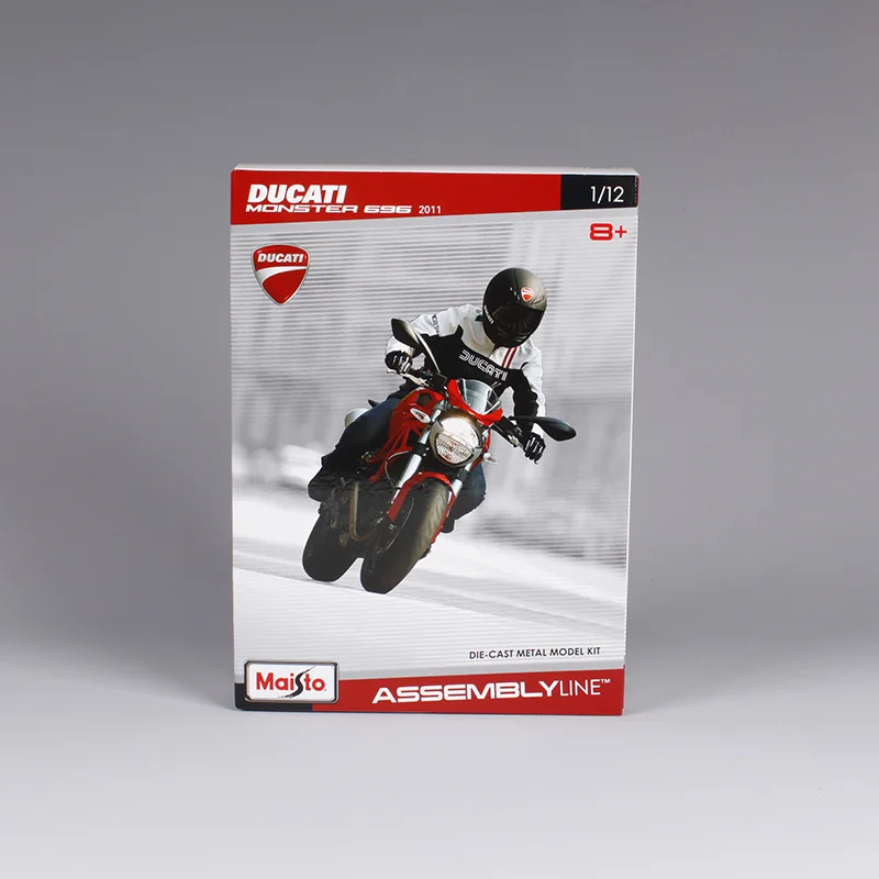 Maisto 1:12 Monster 696 2011 мотоциклетные литые под давлением металлические модели наборы для ducati красный гоночный мотоцикл литой мотоцикл модель 39189