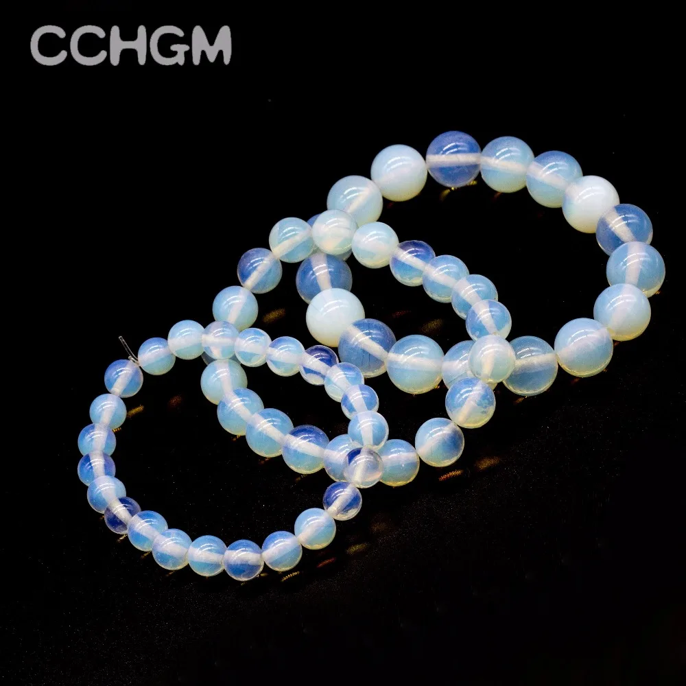 2017 натуральный опал Опалит Агаты Хрустальные кварцевые бусы браслеты для женщин
