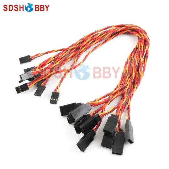 10 шт. * Сверхмощный 22 #/22AWG сервопривод витой проволоки 300 мм|servo wire|wire servowire wire |