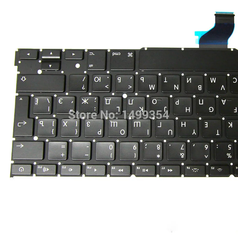 Новинка для Apple Macbook Pro Retina 13 &quotA1502 клавиатура русская RU Замена ME864 ME865 ME866 |