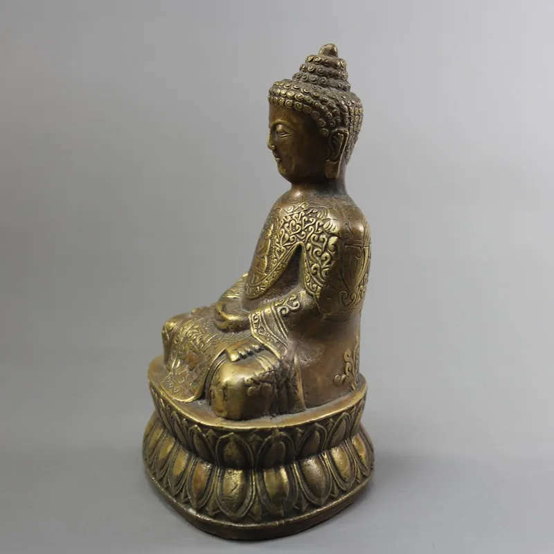 Тибетский буддизм медная статуя Будды Шакьямуни|statue|statues buddha |