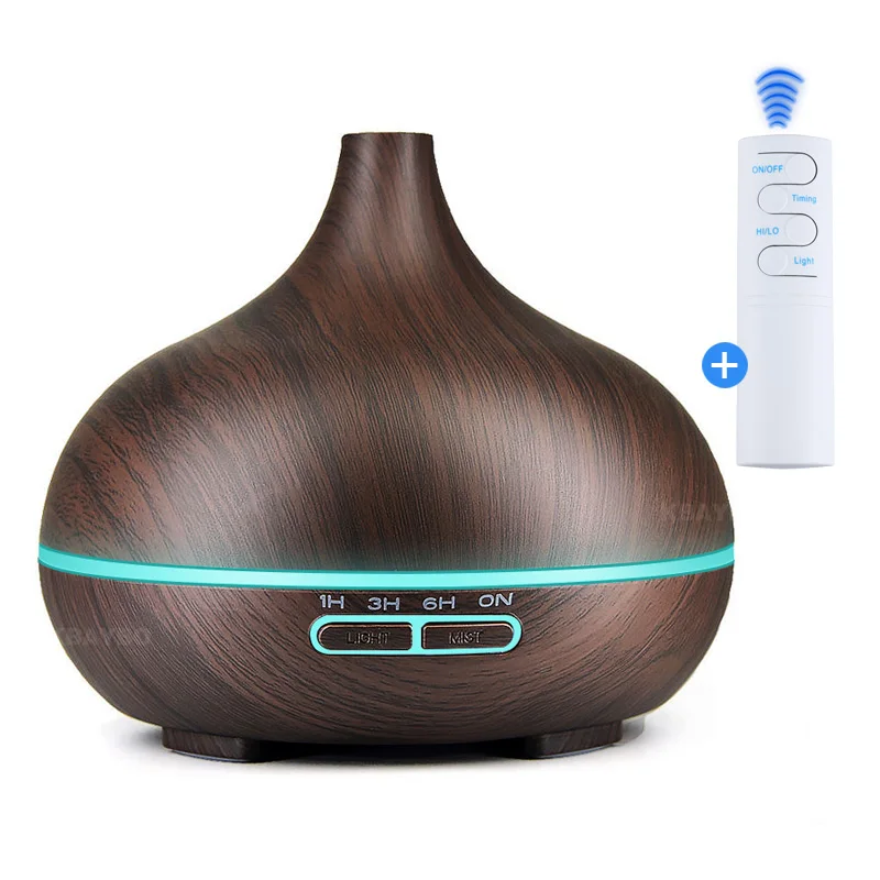 dark color 550MLWifi Smart APP дистанционный Conteol увлажнитель воздуха диффузор эфирного масла Арома Лампа Электрический Арома диффузор тумана - Цвет: dark color