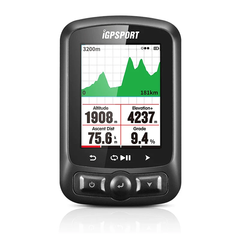 IGS618 I gps порт IGS618 беспроводной Велосипедный компьютер gps велосипед скорость метр Датчик скорости датчик сердечного ритма компьютеры Поддержка 15 языков - Цвет: IGS618