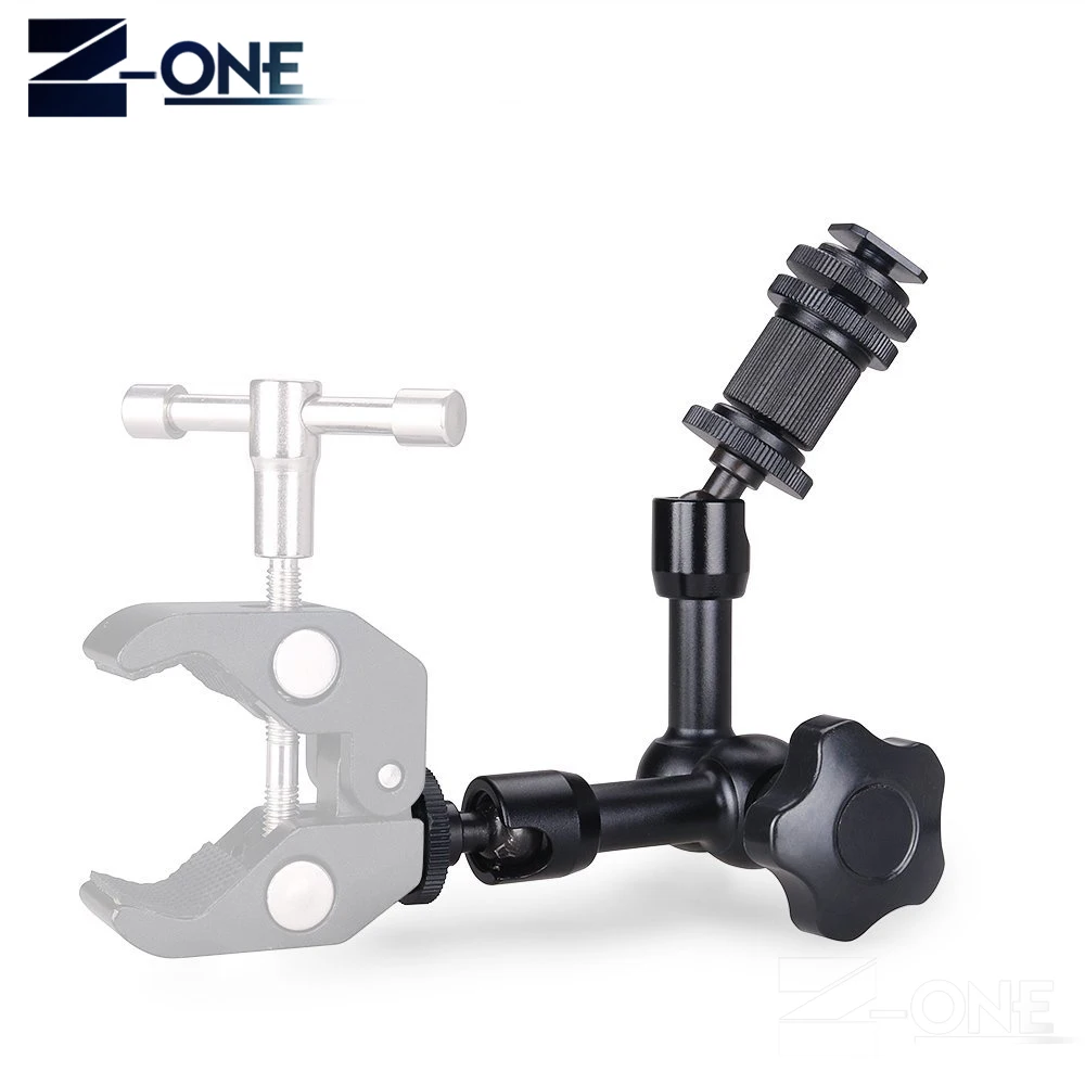 Регулируемая фрикционная шарнирная лампа 7 дюймов с супер зажимом зажим для