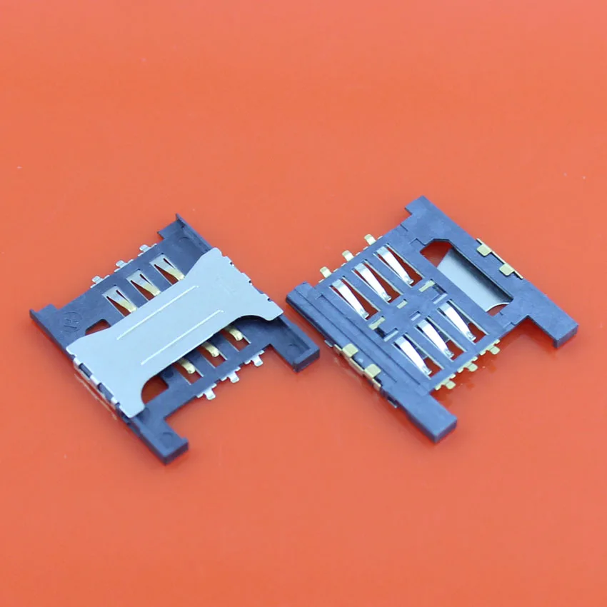 JCD 1 шт. SIM Card Reader слот лотка Держатель Разъем для Lenovo A3000 H A5000 A828T S868T K860I A568t A788