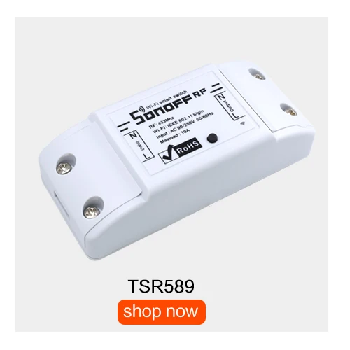 Itead SONOFF RF Wi-Fi Беспроводной переключатель для модули для автоматизации умного дома таймер Diy дистанционного управления AC 90-250V 220V 433 МГц