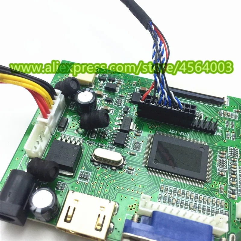 Плата контроллера ЖК экрана для Raspberry Pi 3 HDMI VGA 2AV lvds 1280x390 14 9 дюйма LTA149B780F|ЖК-экраны и