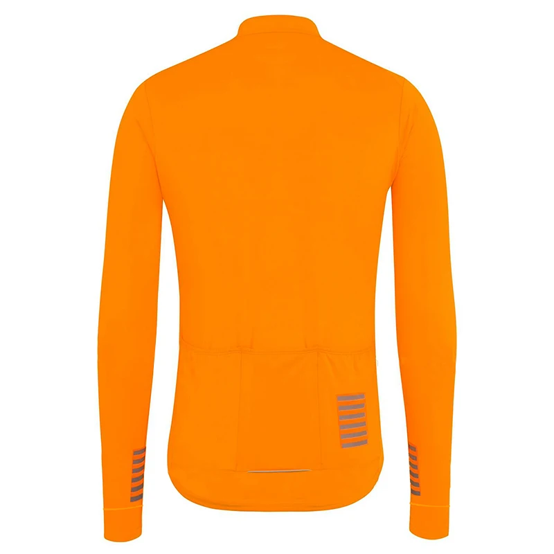 Тепловой флисовый трикотажный комплект с длинным рукавом для велосипеда или