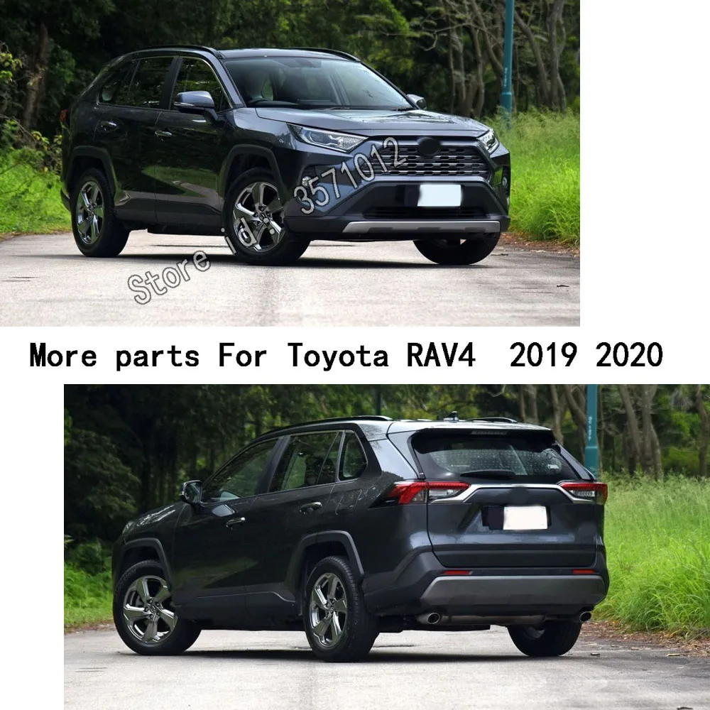 Наклейка для Toyota RAV4 2019 2020 2021 задний бампер Передняя Нижняя решетка радиатора