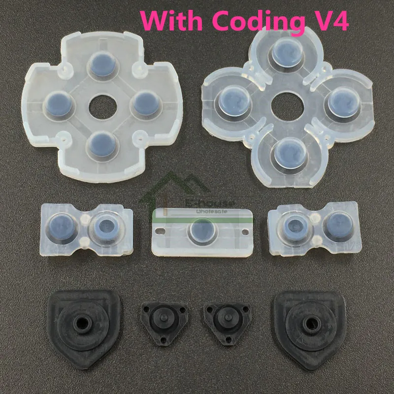 20 комплектов x резиновый проводящий пусковой колодки Замена для Play Station 4 PS4