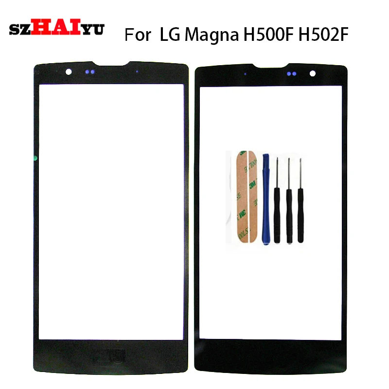SZHAIYU LCD Внешний Объектив Стекло передняя панель экрана Замена для LG Magna H500 H502F H500F