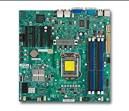 Новая Оригинальная X9SCM IIF материнская плата C204 LGA1155 Pin поддержка E3 1200