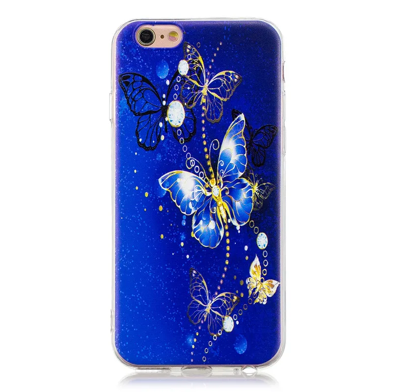 Новый высокой через окрашенные ТПУ для iphone 6 Чехол телефона |