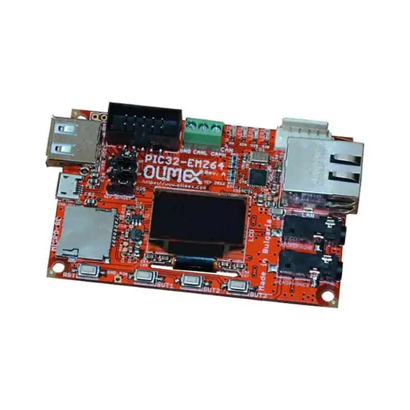 Макетная плата DSPIC MIPS32 с PIC32MZ2048EFH064 MCU 1 шт. x PIC32 EMZ64 PIC|Интегральные схемы| |