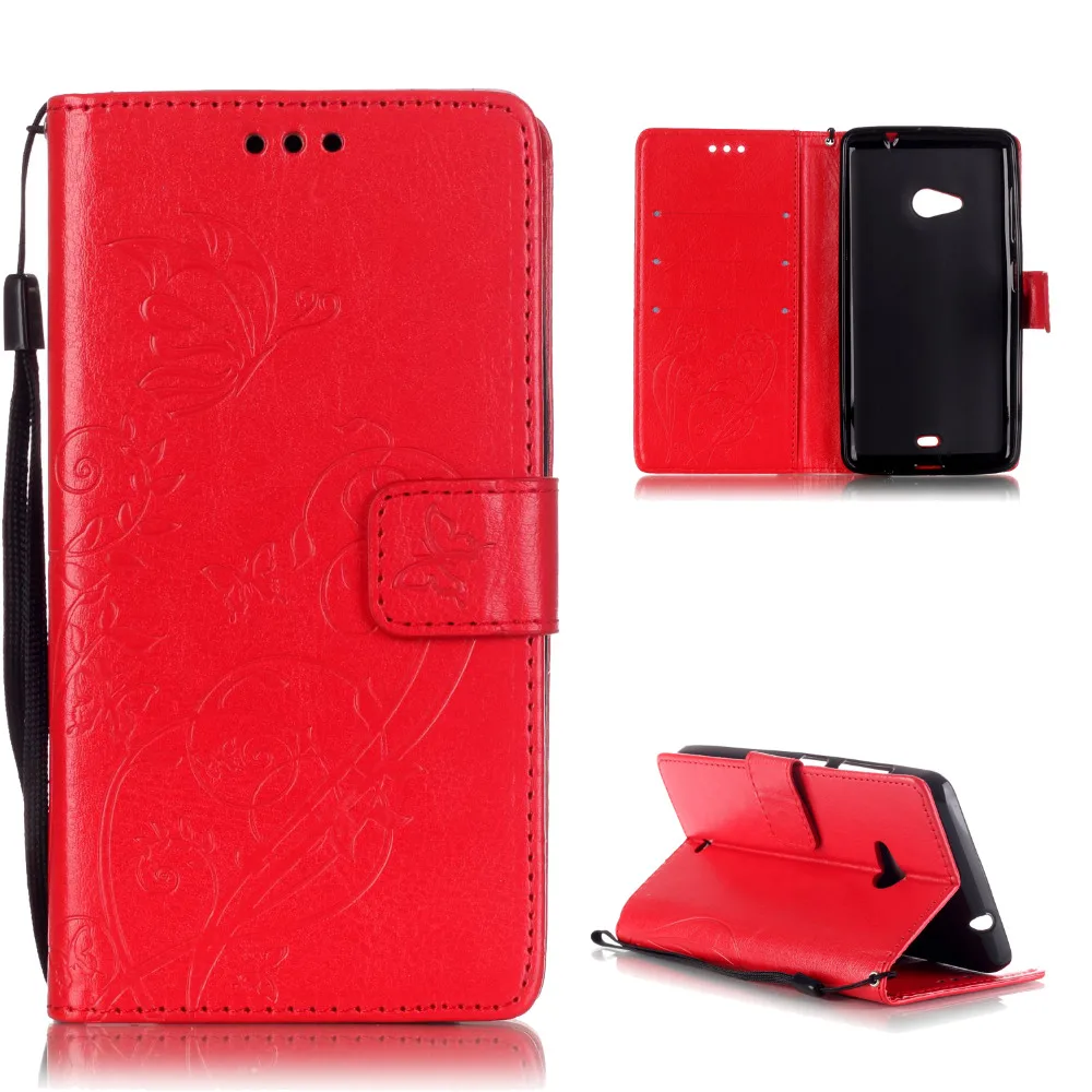 3D отпечатаны бабочка цветок Стенд Бумажник кожаный флип чехол Обложка для Nokia