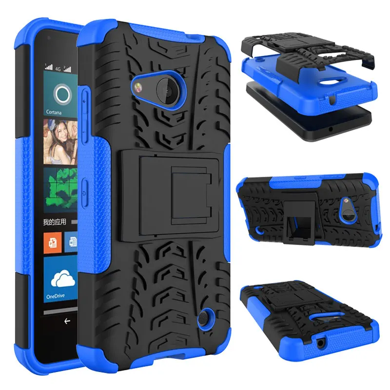 Чехол для microsoft Nokia Lumia 550 Funda Силиконовые чехлы двойная степень защиты ТПУ твердая