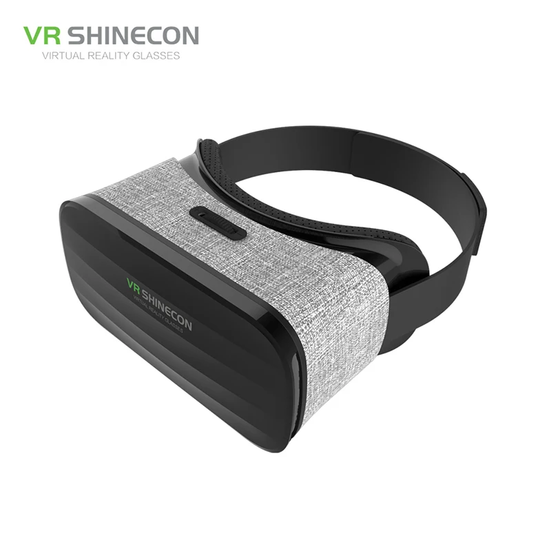 VR Shinecon Y005 3D очки виртуальной реальности с эффектом погружения картонные VR для 4,3-6,0 дюймового смартфона+ контроллер