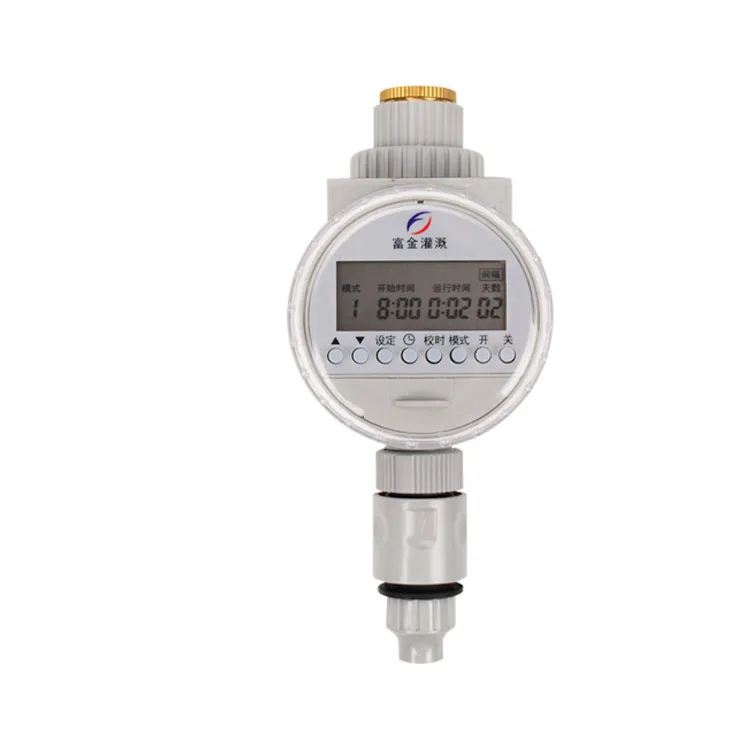 Белый Watering Timer Solar Power Automatic Irrigation Watering Timer Programmable Hose Timers Irrigation System for Greenhouse Plant - Цвет: Белый