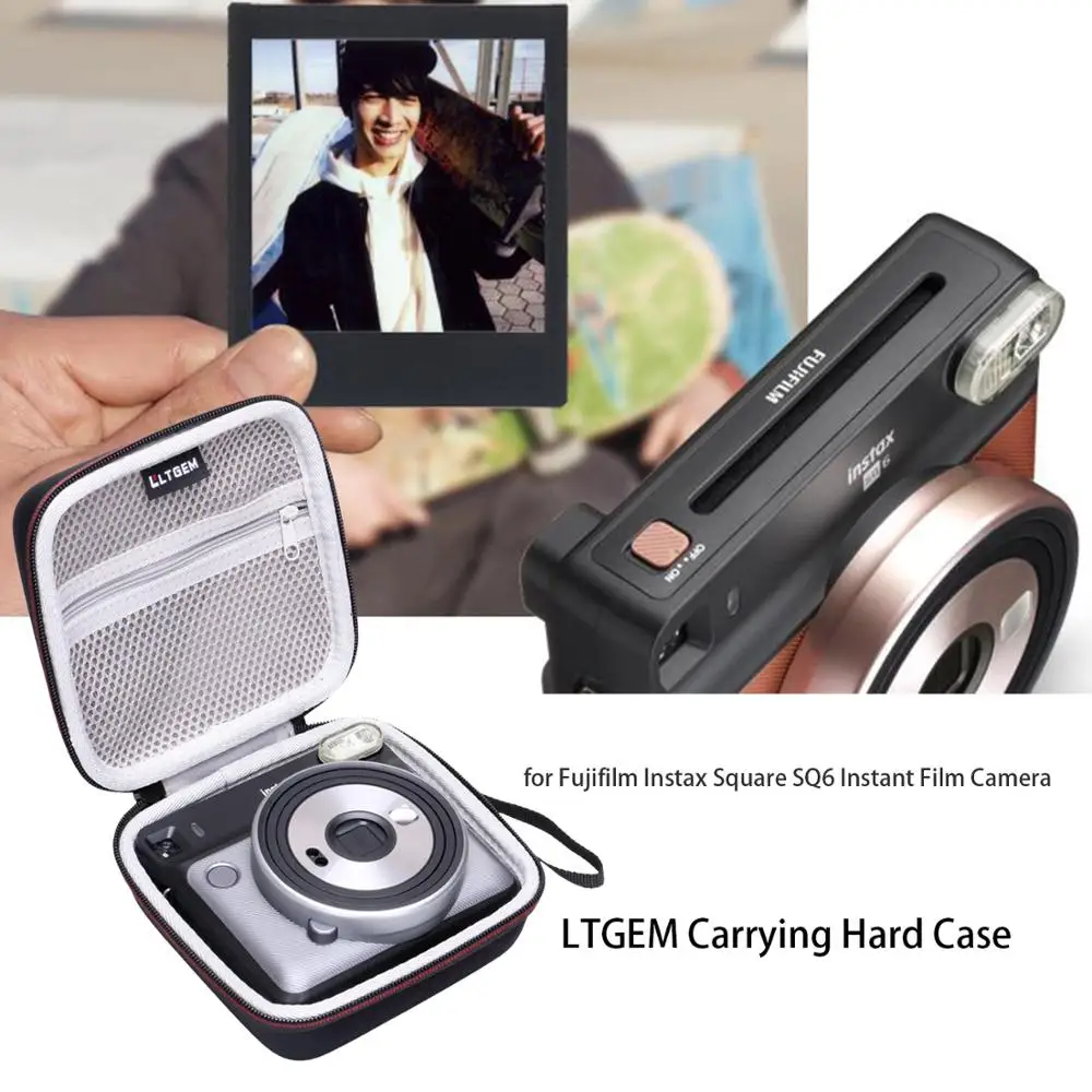 Жесткий чехол для путешествий LTGEM EVA Подходит для Fujifilm Instax Square SQ6-фотокамера моментальной печати