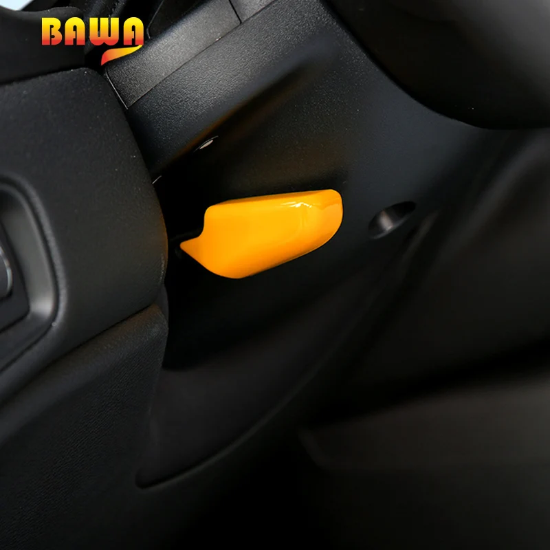 Внутренние молдинги BAWA для Jeep Renegade 2016 2017 регулируемая крышка рулевого колеса из