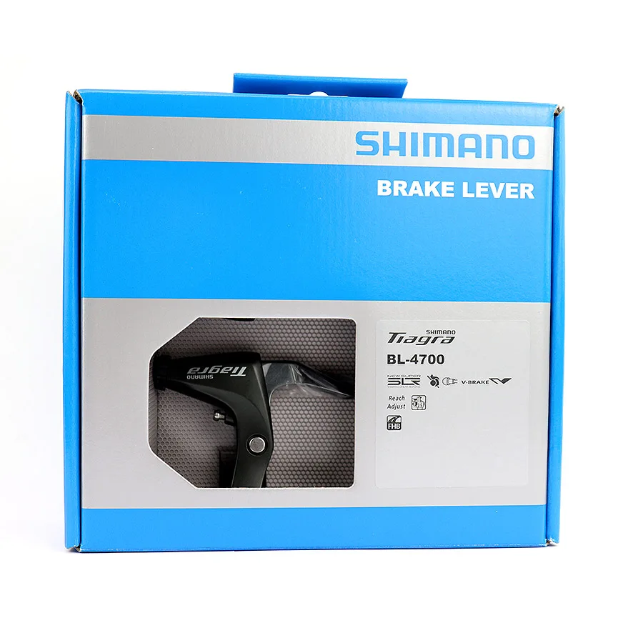 Shimano Tiagra BL-4700 плоские тормозные рычаги для шоссейного велосипеда, велосипедного велосипеда, набор тормозных рычагов с Т-образным кабелем и корпусом