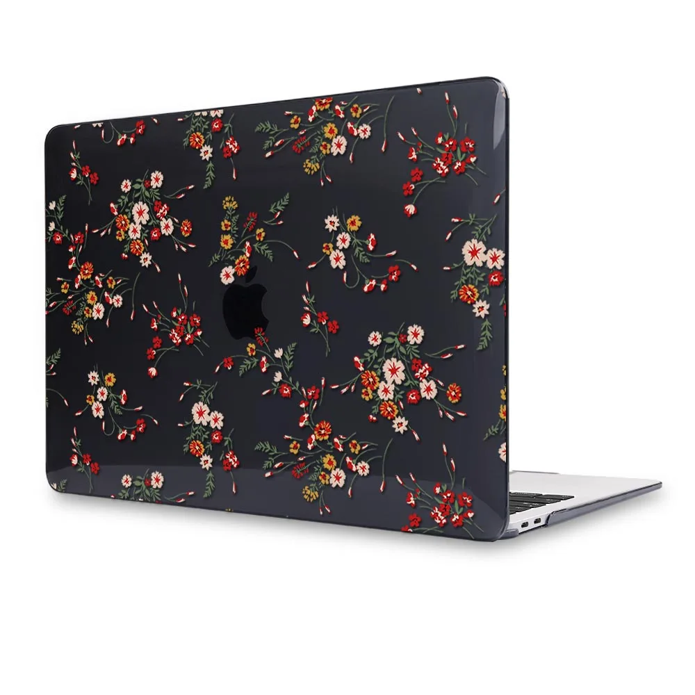 Z067 Чехол Redlai с разноцветными цветами для Macbook Air 13, чехол A1932, A1466, чехол для ноутбука MacBoook Pro 13, 15, 16 дюймов, чехол с сенсорной панелью - Цвет: Z067