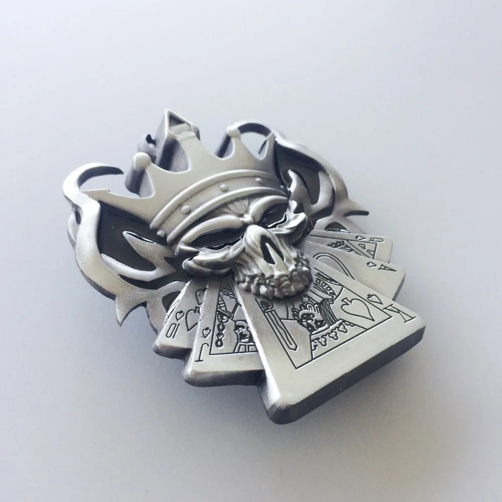 Новый Винтажный ремень с эмалью эмо-черепом королевским сливом покерным казино и