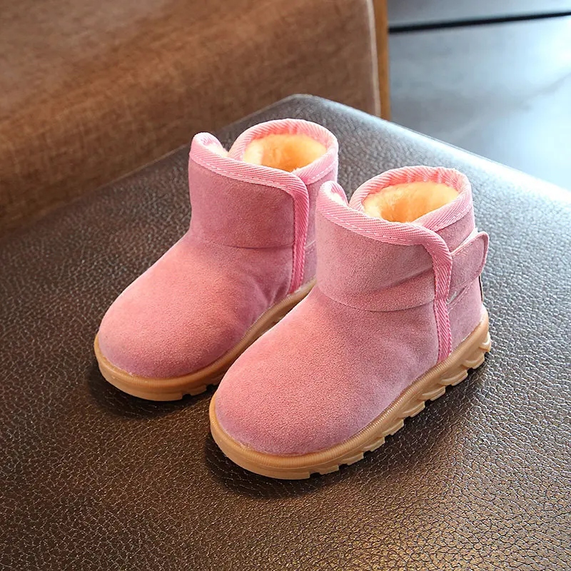 Chaussures enfants pour les filles 2018 зимние ботинки для мальчиков утолщение супер мягкий botte
